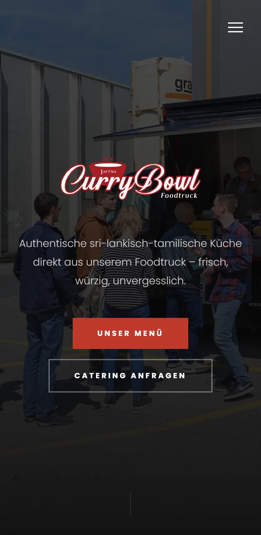 Jaffna Curry Bowl Foodtruck – mobile Ansicht